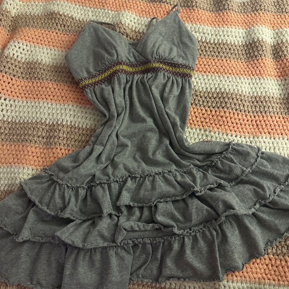 Vintage PINK Victoria's Secret Gray dress